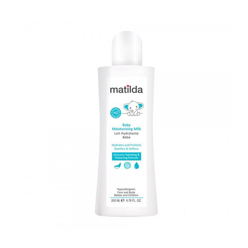 شیر مرطوب کننده کودک ماتیلدا مدل Moisturizing حجم 200 میلی لیتر