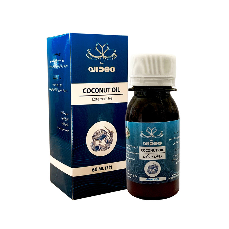 روغن بدن مه دارو مدل نارگیل  حجم 60 میلی لیتر