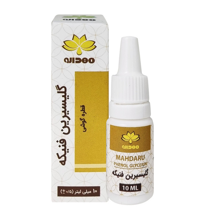 قطره گوشی گلیسیرین فنیکه مهدارو - 10 میلی لیتر