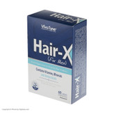 قرص مکمل تقویت مو و جلوگیری از ریزش ویوا تون مدل Hair-X آقایان بسته 60 عددی با ویتامینهای C، E و گروه B برای حفظ رنگ و سلامت مو و افزایش رشد و ضخامت تارهای مو