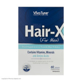 قرص مکمل تقویت مو و جلوگیری از ریزش ویوا تون مدل Hair-X آقایان بسته 60 عددی با ویتامینهای C، E و گروه B برای حفظ رنگ و سلامت مو و افزایش رشد و ضخامت تارهای مو